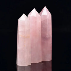 Rose Quartz Crystal Obelisk